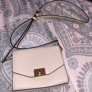 New White Crossbody Michael Kors Purse